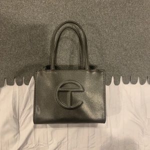 Small Black Telfar Shopping Bag EUC